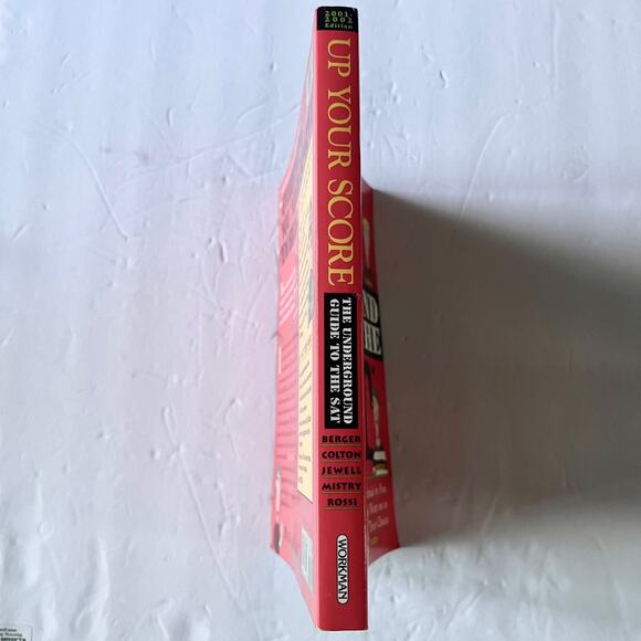 Up Your Score 2001-2002: The Underground Guide to the SAT - Picture 3 of 7